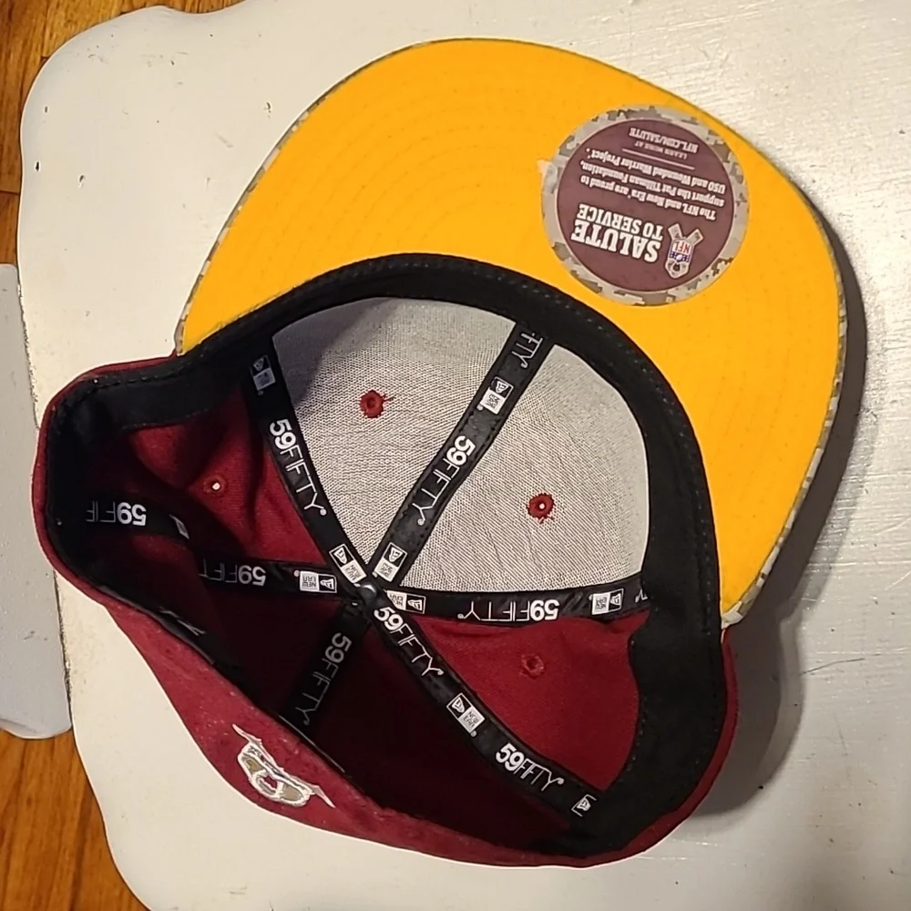 NEW ERA 59FIFTY 7 1/4 NFL ON FIELD HEADWEAR SALUTE TO‎ SERVICE NE TECH